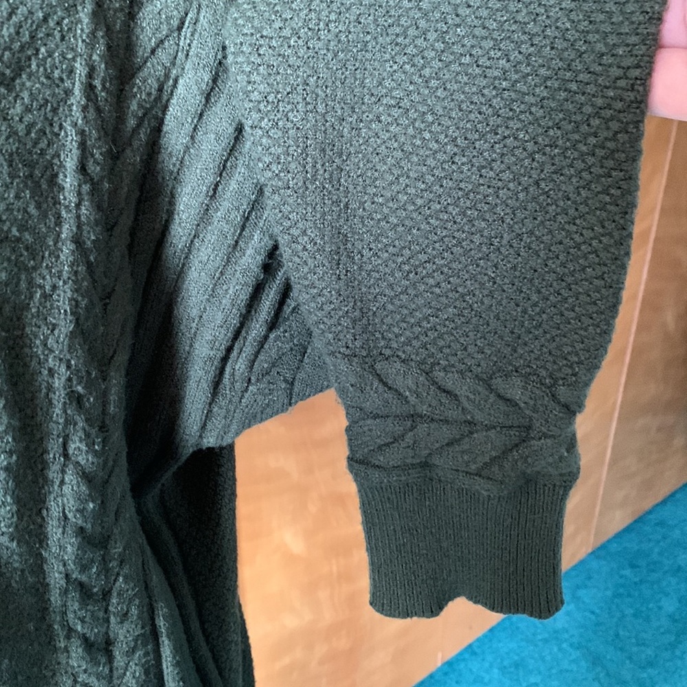Olive Fall Sweater - Picture 3 of 4